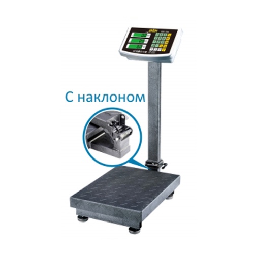 Весы Romitech SIBS-100N (100кг/50г; 300х400) Т платформенные c наклоном